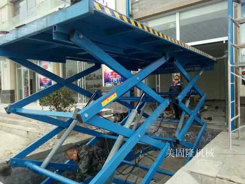 包头双跨式固定升降机厂家